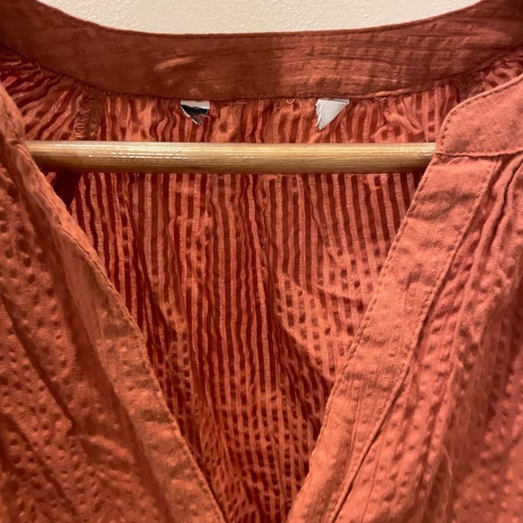 Tiered Dress in Textured Fabric - Picture 5 of 17